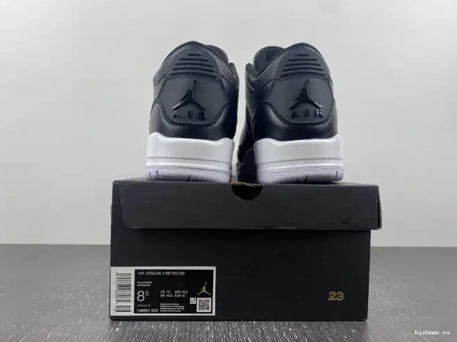 Rep Kickmax (2016) Retro Jordan 3 136064-020 Cyber Monday 0505